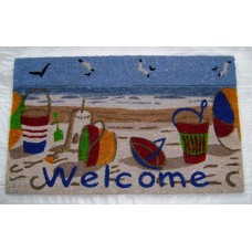 Rosecliff Heights Bushnell Welcome Beach Doormat ROHE6469